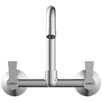 RL-4613 Sink Mixer With Swinging Spout With Connecting Legs With Wall Flange (Wall Mounted Model)
