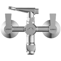 RL-4621 Wall Mixer 2 In 1 With Crutch, Connecting Legs With Wall Flange