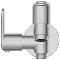 AL-1405 2 Way Bib Tap Side Handle With Wall Flange