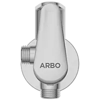 AL-1407 2 Way Angle Cock With Wall Flange