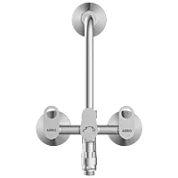 NE-1622 Wall Mixer 3 In 1 With Connecting Legs With Wall Flange