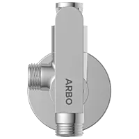 IX-2807 2 Way Angle Cock With Wall Flange