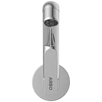 IX-2808 Sink Cock With Swinging Spout With Wall Flange (Wall Mounted Model)