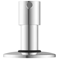 EL-1840 Exposed Part Kit Of Concealed Stop Cock & Flush Cock With Fitting Sleeve, Operating Lever & Adjustable Wall Flange