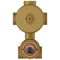 CD-5603 Concealed Body For 2 Inlet 3 Outlet Single Lever High Flow Diverter