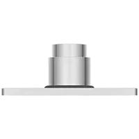 UPS-02 Exposed Part Kit Of Forged Metropole WC Flush Valve With Fitting Sleeve With Operating Lever, Square Wall Flange & Cartridge (Silver)