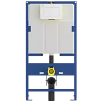 CC-11 Pneumatic Concealed Dual Flush Cistern With MS Full Frame & Acc.