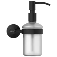 LE-MB-06 Lexus Liquid Soap Dispenser With Brass Pump-Matt Black