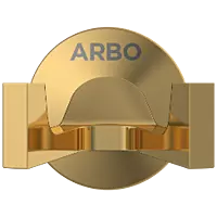 LE-GG-05 Robe Hook (Glossy Gold Finish)