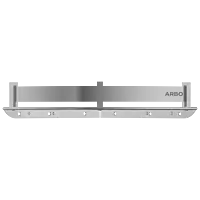 SF-06 Steel Corner Shelf 12" x 12" Inch
