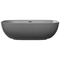 TTB-AG-23541 Armani Grey Apple Thin Rim Table Top Basin 18" x 13" Inch