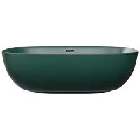TTB-PG-23541 Peacock Green Apple Thin Rim Table Top Basin 18" x 13" Inch