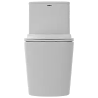 OPC-29211PP Lavish Siphonic One Piece Closet S Trap (9" Inch) With Soft Close Seat Cover With Hinges, Fixing Accessories Set and Accessories Set, Cistern Fittings