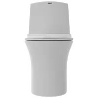 OPC-21211PP Prime Siphonic One Piece Closet S Trap (9" Inch) With Soft Close Seat Cover With Hinges, Fixing Accessories Set and Accessories Set, Cistern Fittings