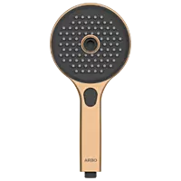 MFS-RG-10 Three Function Hand Shower, Shower Tube With Hook Set (Rose Gold Finish)