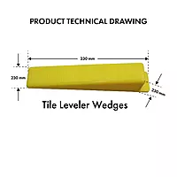 WEDGE-50PCS ARBO Tile Levelling Wedges (50 Pcs/Pack)