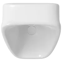 UNL-25002 Cosmo 12" x 22" Inch Back Inlet Urinal