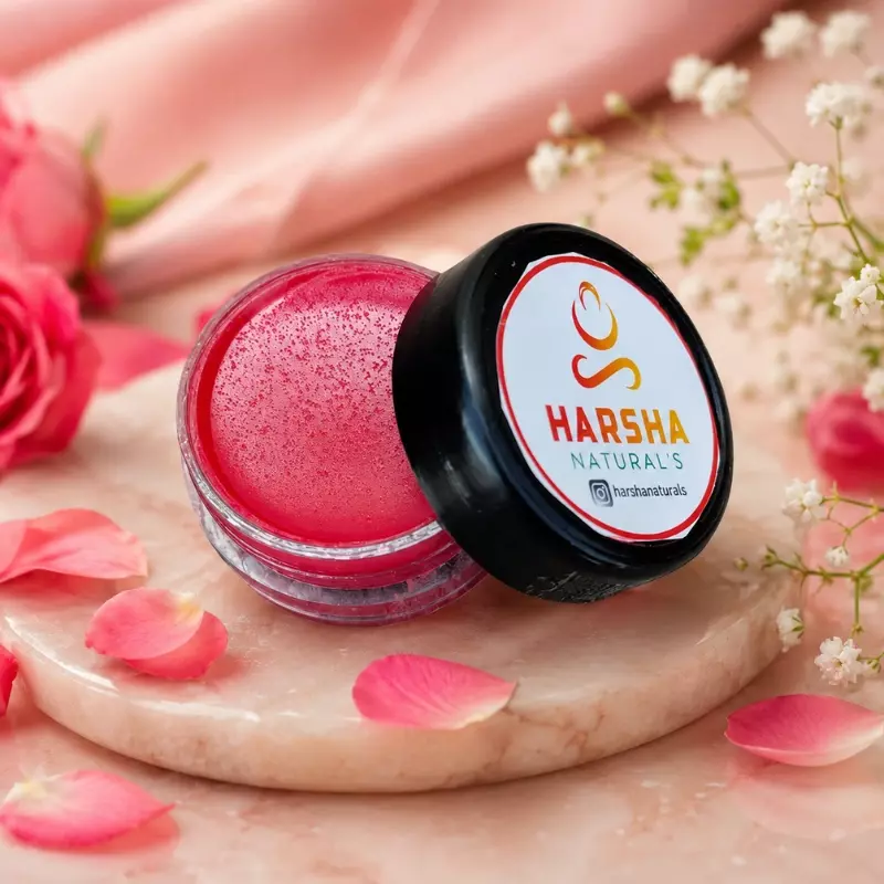 Harsha Naturals - Lip Balm - Pink - Tin Type