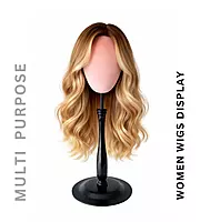 Velvet Head Mannequin - Wig Stand