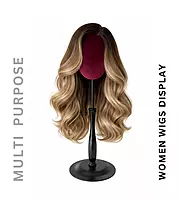 Velvet Head Mannequin - Wig Stand