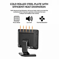 10-Inch Touchscreen Monitor – HD IPS Panel, USB & HDMI Connectivity, Compact Portable Display | SmartDeskPC