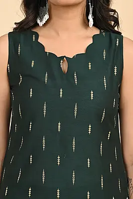 Women Jacquard Kurta