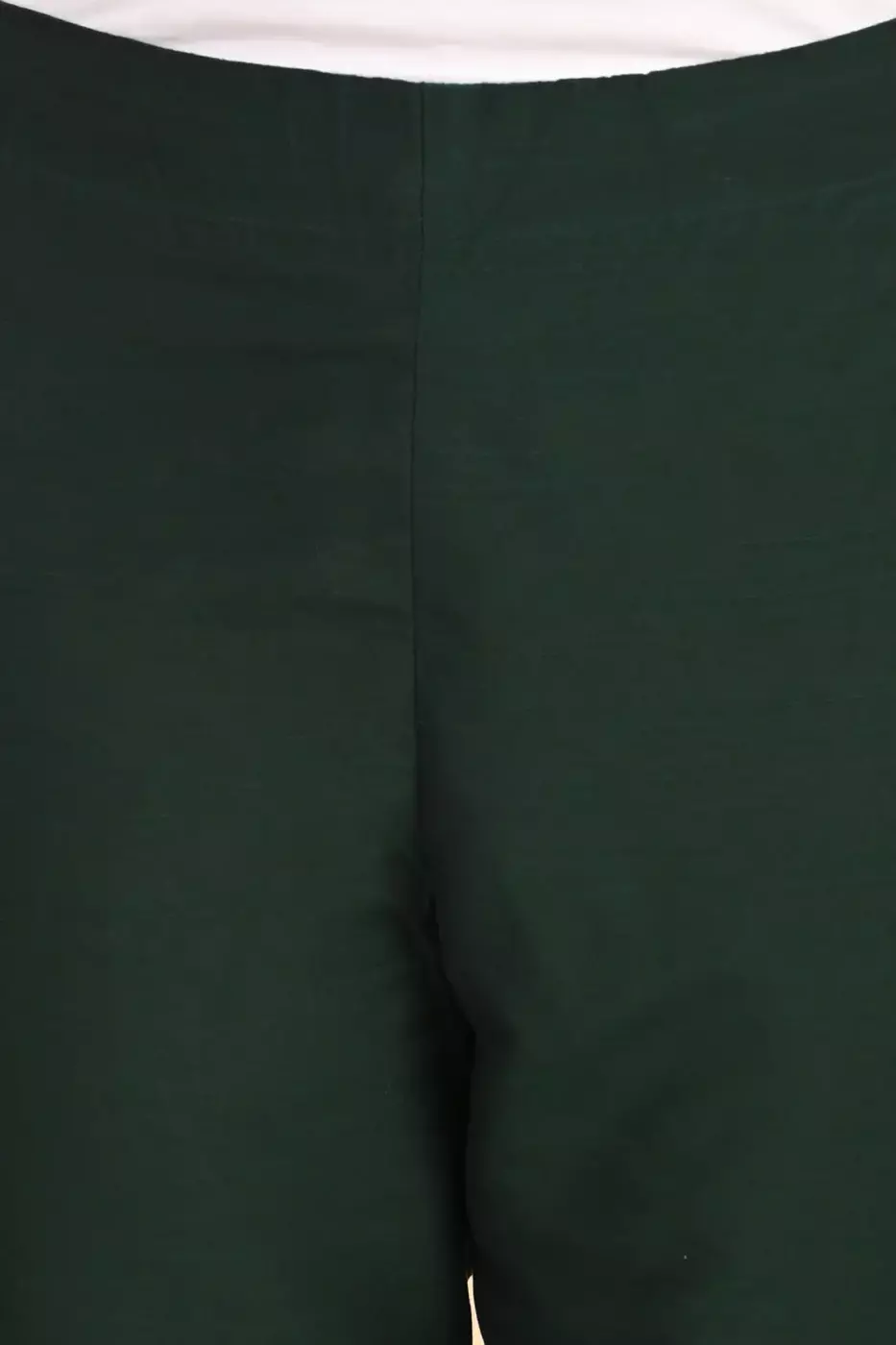 Women's Ethnic Trousers - Dark Green