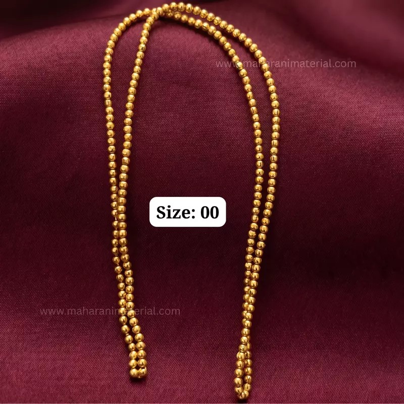 plain micro gold plated ball
