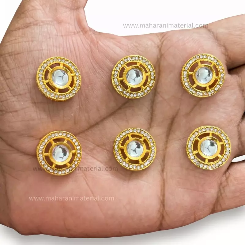 Diamond Kundan Round 