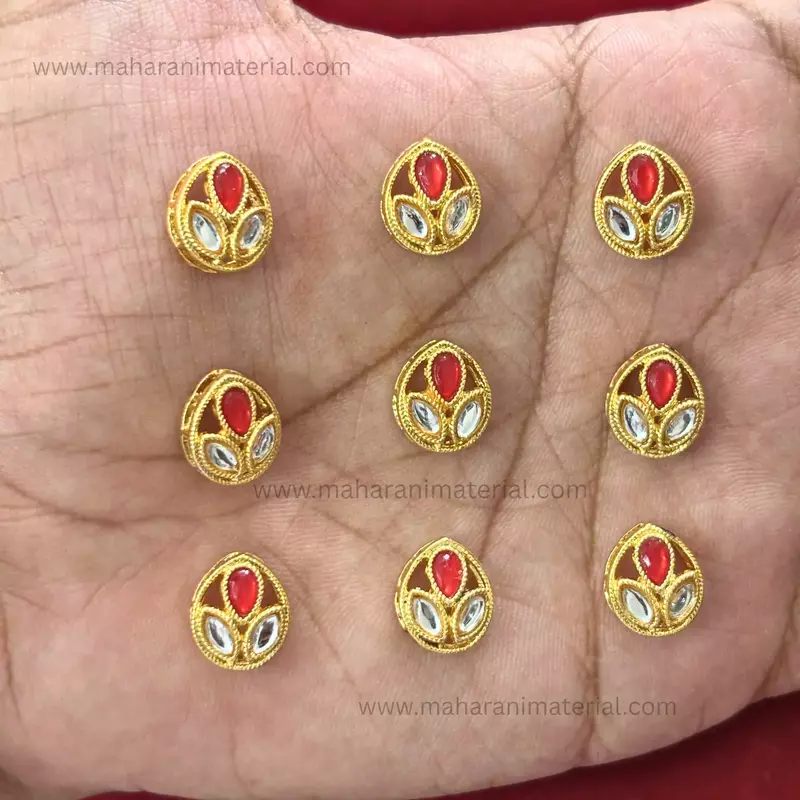 Flower Kundan 3D