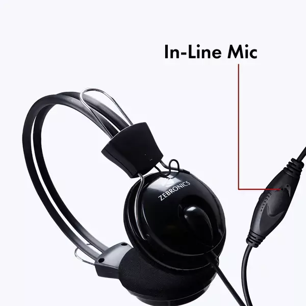 Zebronics Headphone Single Pin -Pleasant