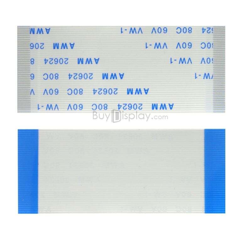 17 Pin 1mm Pitch 50mm Same Side Connection FFC Ribbon Flexible Flat Cable 17 Pin 1mm Pitch 50mm Same Side Connection FFC Ribbon Flexible Flat Cable