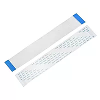 50 Pin 0.5mm Pitch 152mm Same Side Connection FFC Ribbon Flexible Flat Cable