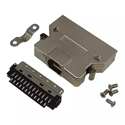 NORCOMP 50-Pin SCSI Male Plug Connector Solder Type Servo Motor Connector - 988-050-130L121