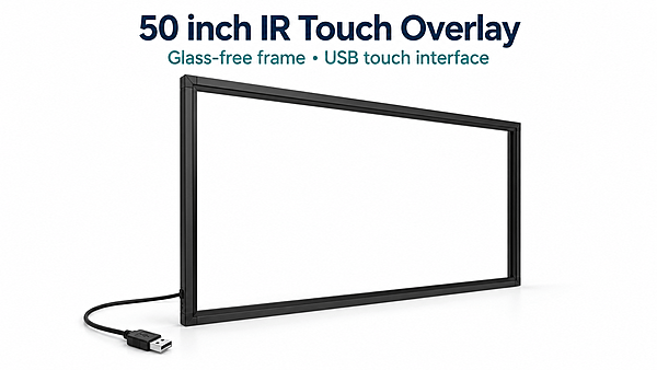 IR Touch Overlay 50 inch Glass-Free Infrared Touch Frame (USB) IR Touch Overlay 50 inch Glass-Free Infrared Touch Frame (USB)