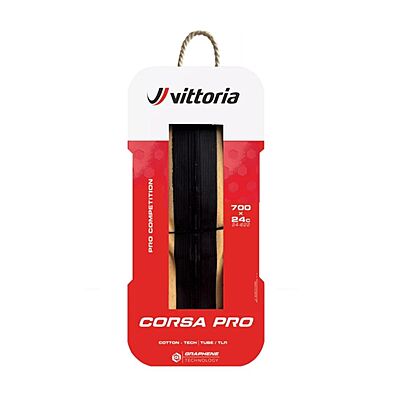 Vittoria Corsa Pro Speed 700X28C (Tan Wall) Tubeless Ready
