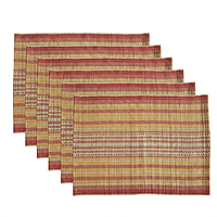 Madur Natural & Orange Table Mat