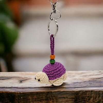 Tara Turtle Key Chain