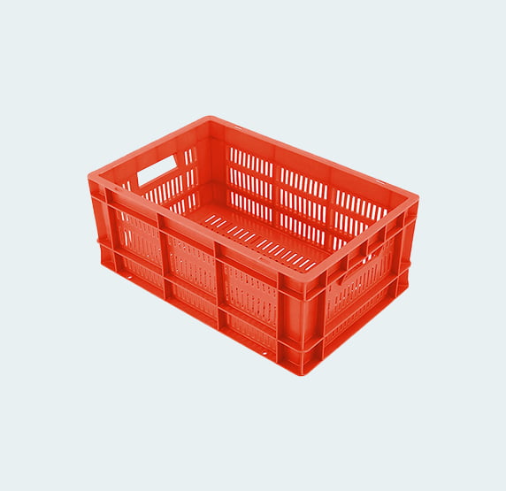 500*325*200 Injection Moulded Plastic Crate 500*325*200 Injection Moulded Plastic Crate