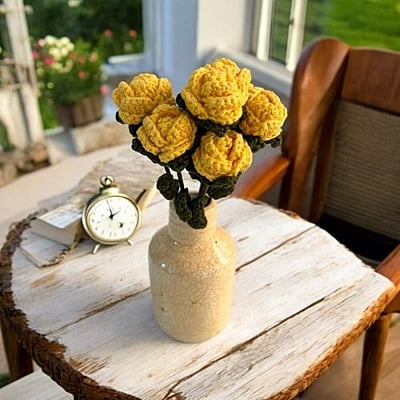 Rose Small Flower Yellow Rose Small Flower Yellow