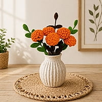 Marigold Large Flower Light Orange