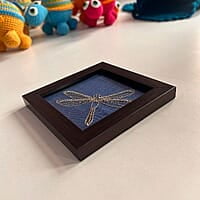 Dragonfly Wooden Coaster