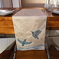 Kingfisher Table Runner