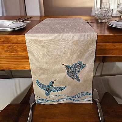 Kingfisher Table Runner