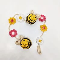 Handmade Crochet Bee Hanging