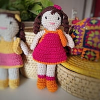 Crochet Summer Dress Small Doll