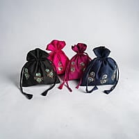 Zardozi Solid Base Potli Bag