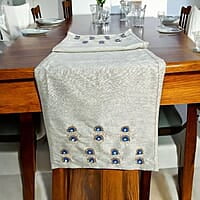 Zardozi Flower Booti Runner