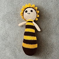 Crochet Sunflower Sleep Buddy