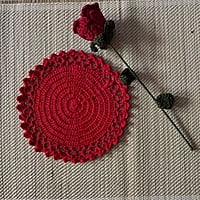 Single Colour Trivet Red